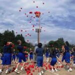 中学校の体育祭を見学して
